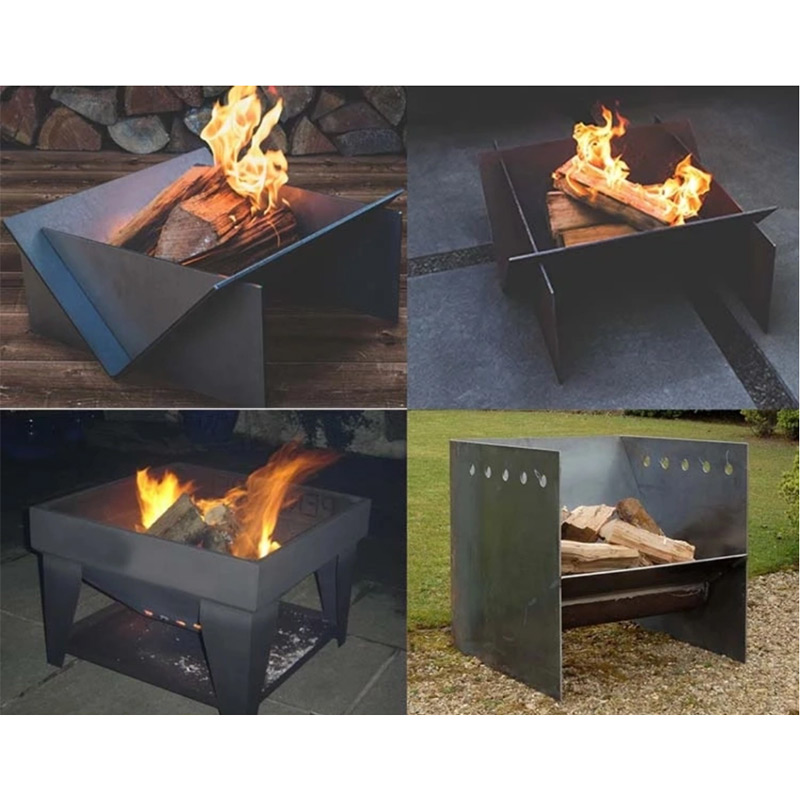 Φλόγα Smokeless Stainless Steel 201 Fire Ring Fire Pit